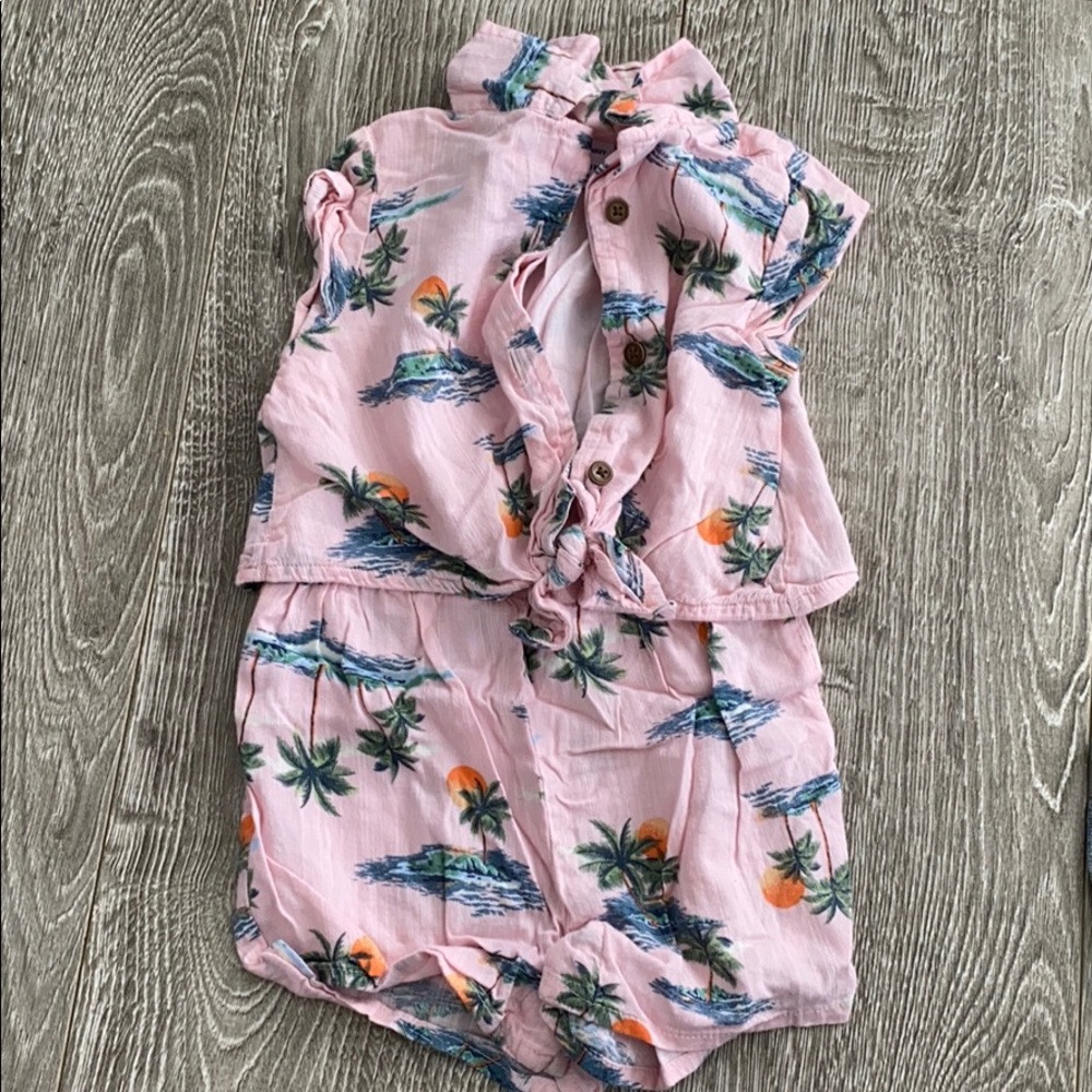 Old navy tropical Romper